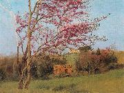 John William Godward Blossoming Red Almond USA oil painting artist